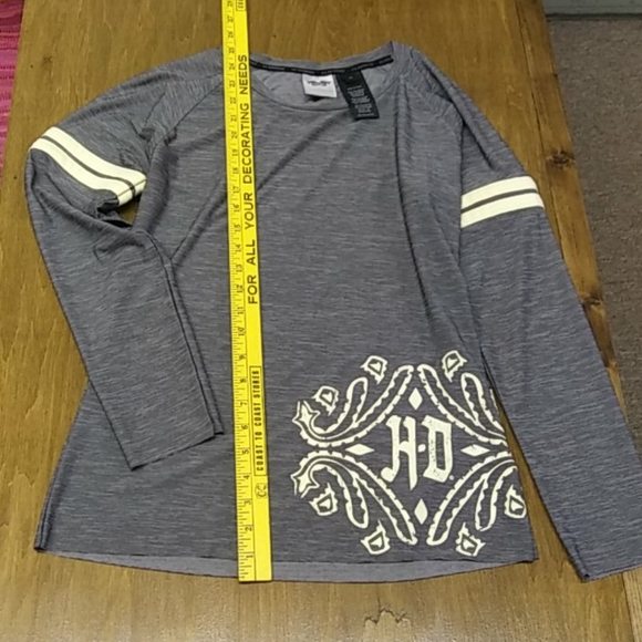 Harley-Davidson long sleeve tshirt #232 - Picture 5 of 7